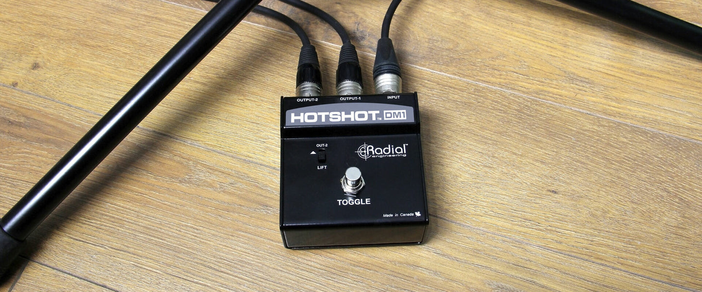 Radial HotShot DM1 Stage Mic Toggle Switch