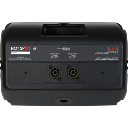 Galaxy Audio HS7 Hot Spot Stage Monitor, Black