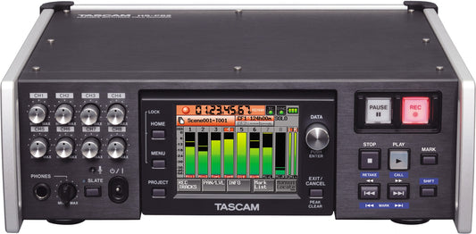 Tascam HS-P82 8-Track Portable Audio Recorder
