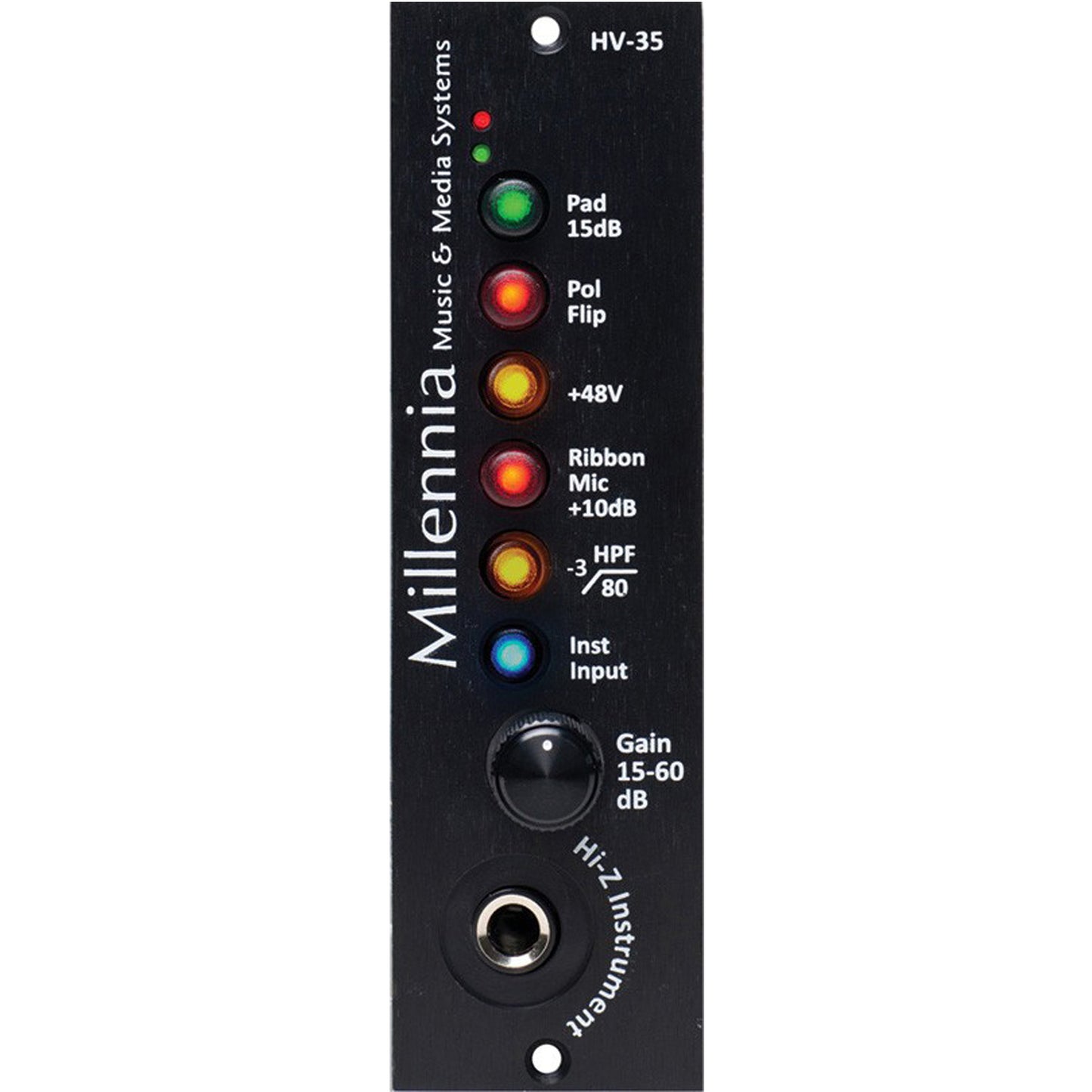 Millennia HV-35 500-Series Mic and Instrument Pre Amp