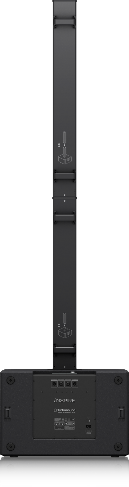 Turbsound IP3000 2000 Watt Powered Column Loudspeaker