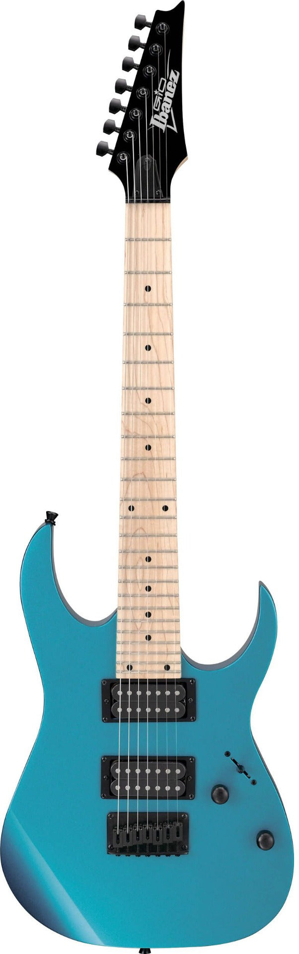 Ibanez GRG7221M MLB 7-String Electric Guitar Metallic Light Blue