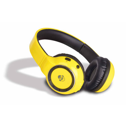 iDance Audio BLUE300YL Yellow 300 Bluetooth Headphones