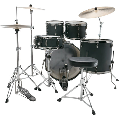 Tama Imperialstar 5-Piece Complete Drum Set - Blacked Out Black