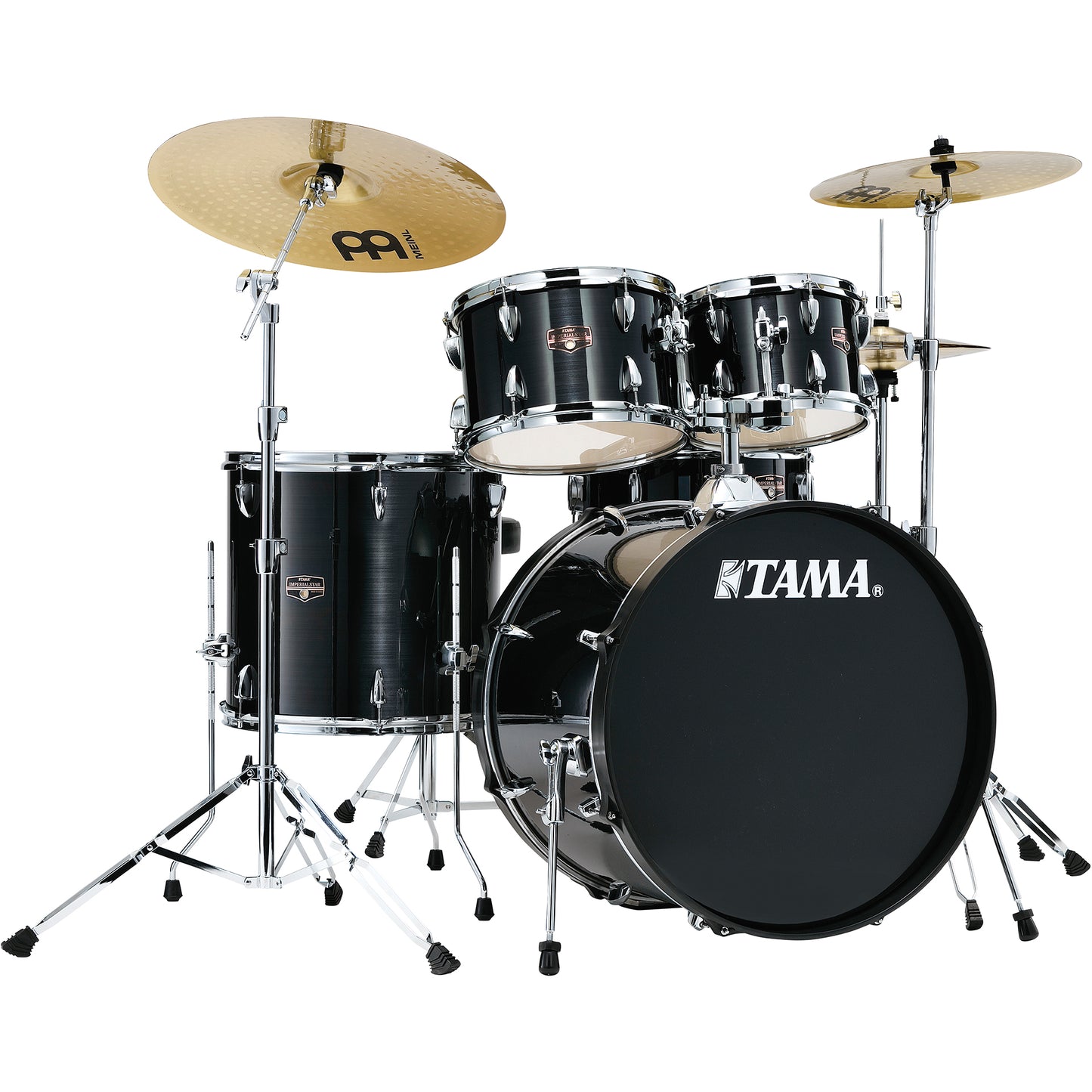 Tama Imperialstar 5-Piece Drum Set - Hairline Black