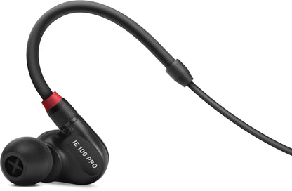 Sennheiser IE 100 Pro Dynamic In-Ear Monitoring Headphones, Black