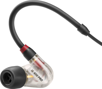 Sennheiser IE 400 Pro In-Ear Monitoring Headphones, Clear