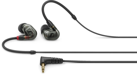 Sennheiser IE 400 Pro In-Ear Monitoring Headphones, Smoky Black