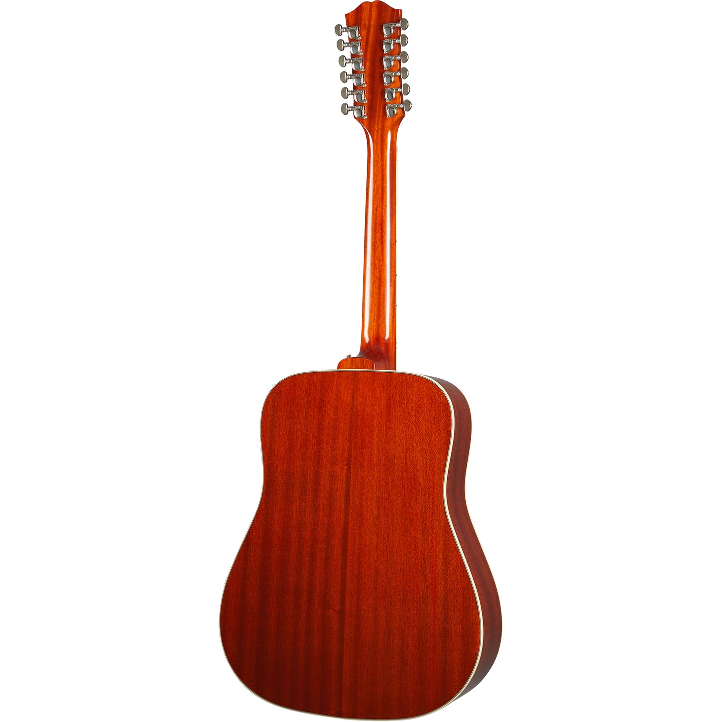 Epiphone Inspired By Gibson Hummingbird 12-string, Aged Cherry Sunburst Gloss