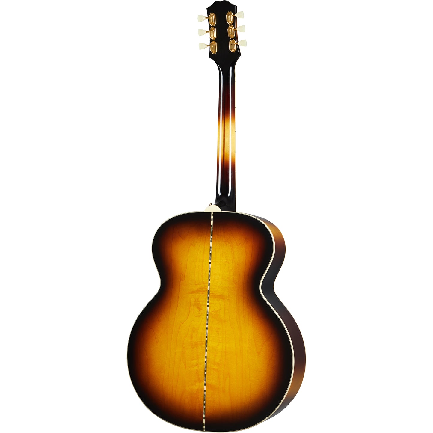 Epiphone Inspired By Gibson J-200 Acoustic Guitar, Aged Vintage Sunburst Gloss