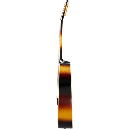 Epiphone Inspired By Gibson J-200 Acoustic Guitar, Aged Vintage Sunburst Gloss