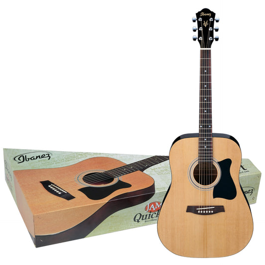 Ibanez IJV50 Quickstart Jampack Acoustic Guitar Bundle