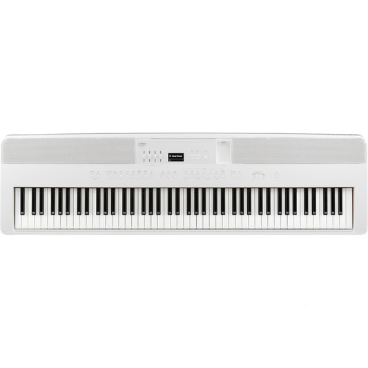 Kawai ES920 88-Key Portable Digital Piano with Speakers, Snow White