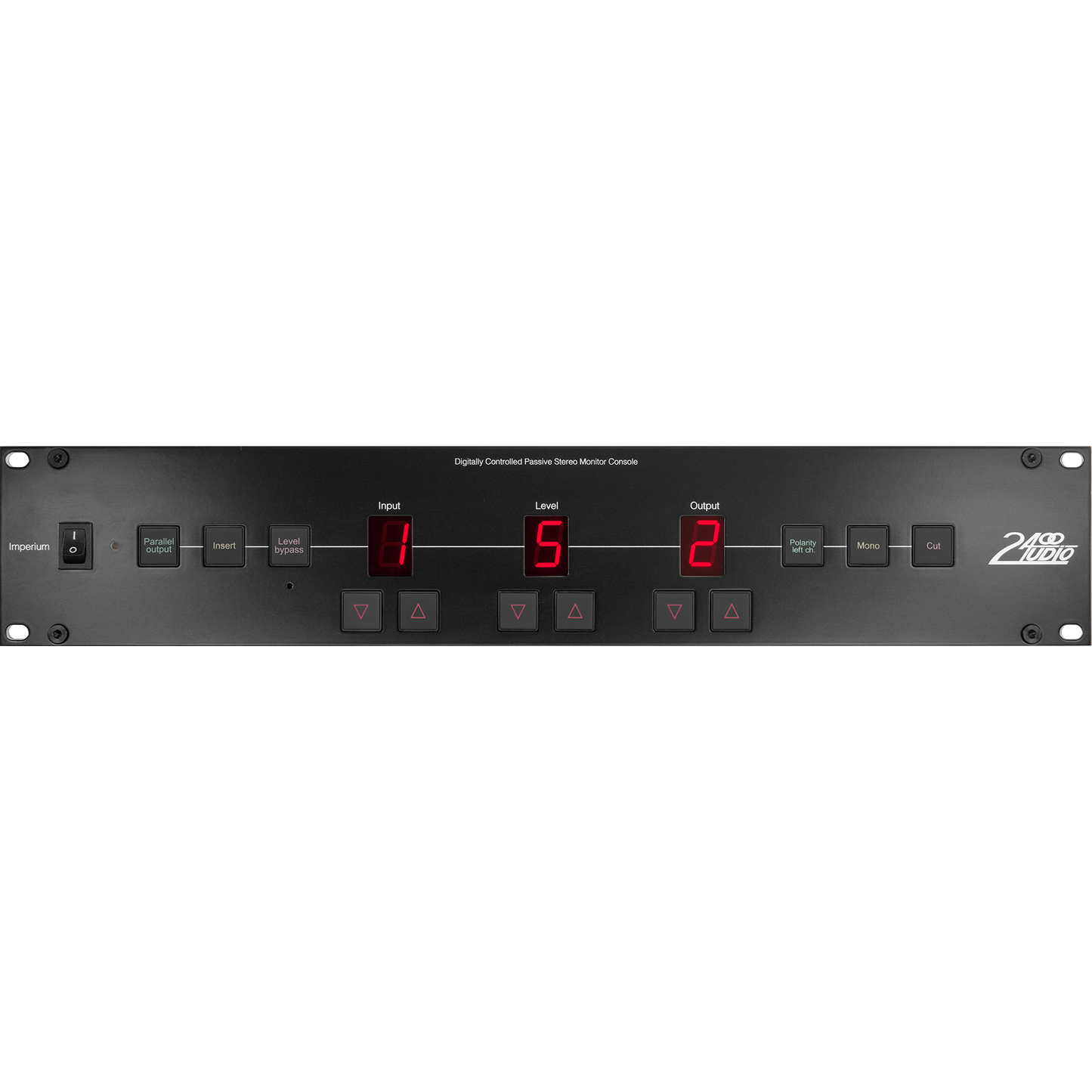 2400 Audio Imperium 2u Monitor Control Unit