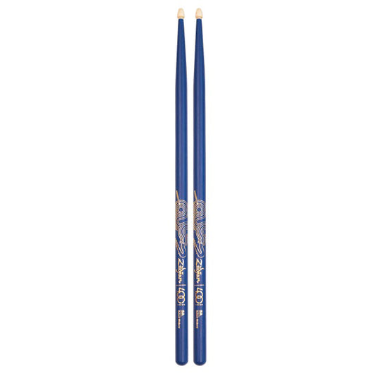 Zildjian 5A Limited Edition 400th Anniversary Jazz Drumsticks - Blue