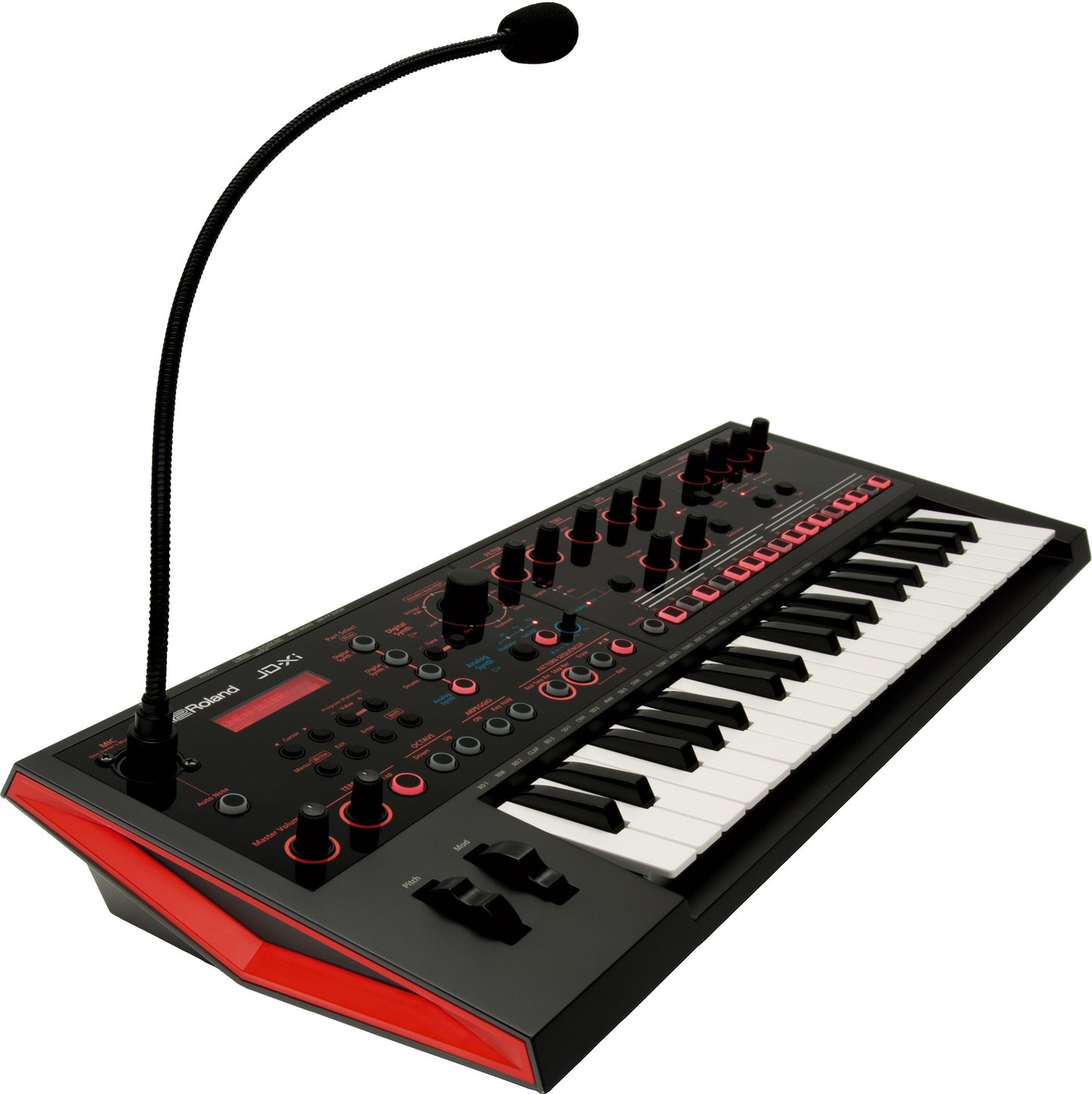 Roland JD-XI 37-Key Analog / Digital Crossover Synthesizer with Gator Case