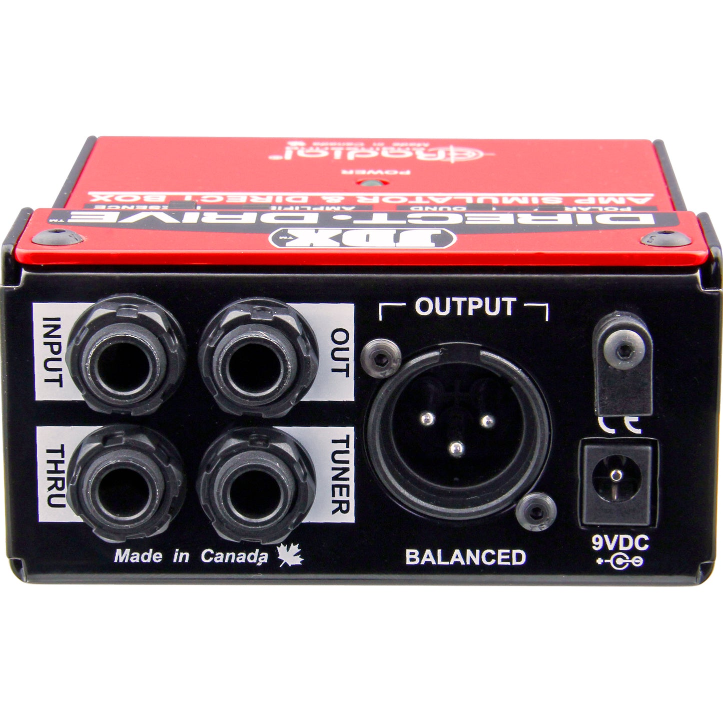 Radial JDX Direct-Drive Amp Simulator and DI Box