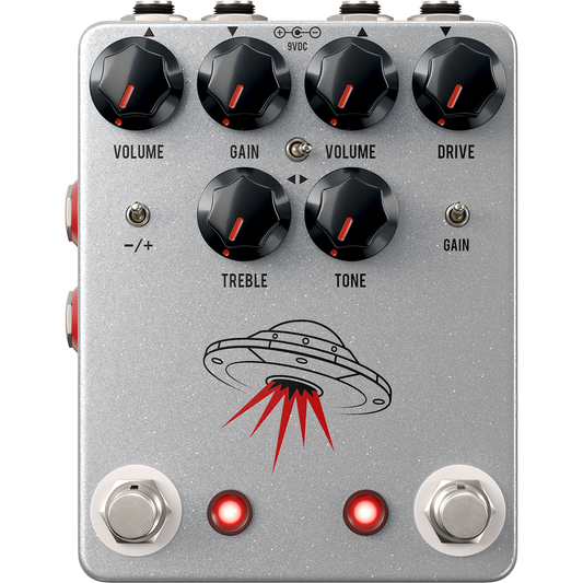 JHS Wanderer Morning Glory V4 & Notaklon Combination Dual Overdrive Pedal