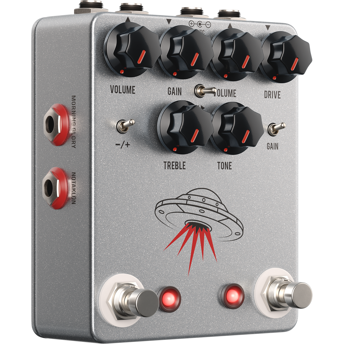 JHS Wanderer Morning Glory V4 & Notaklon Combination Dual Overdrive Pedal