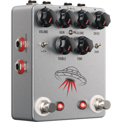 JHS Wanderer Morning Glory V4 & Notaklon Combination Dual Overdrive Pedal
