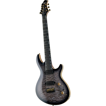 ESP LTD JR-7 Javier Reyes Signature Electric Guitar in Faded Blue Sunburst