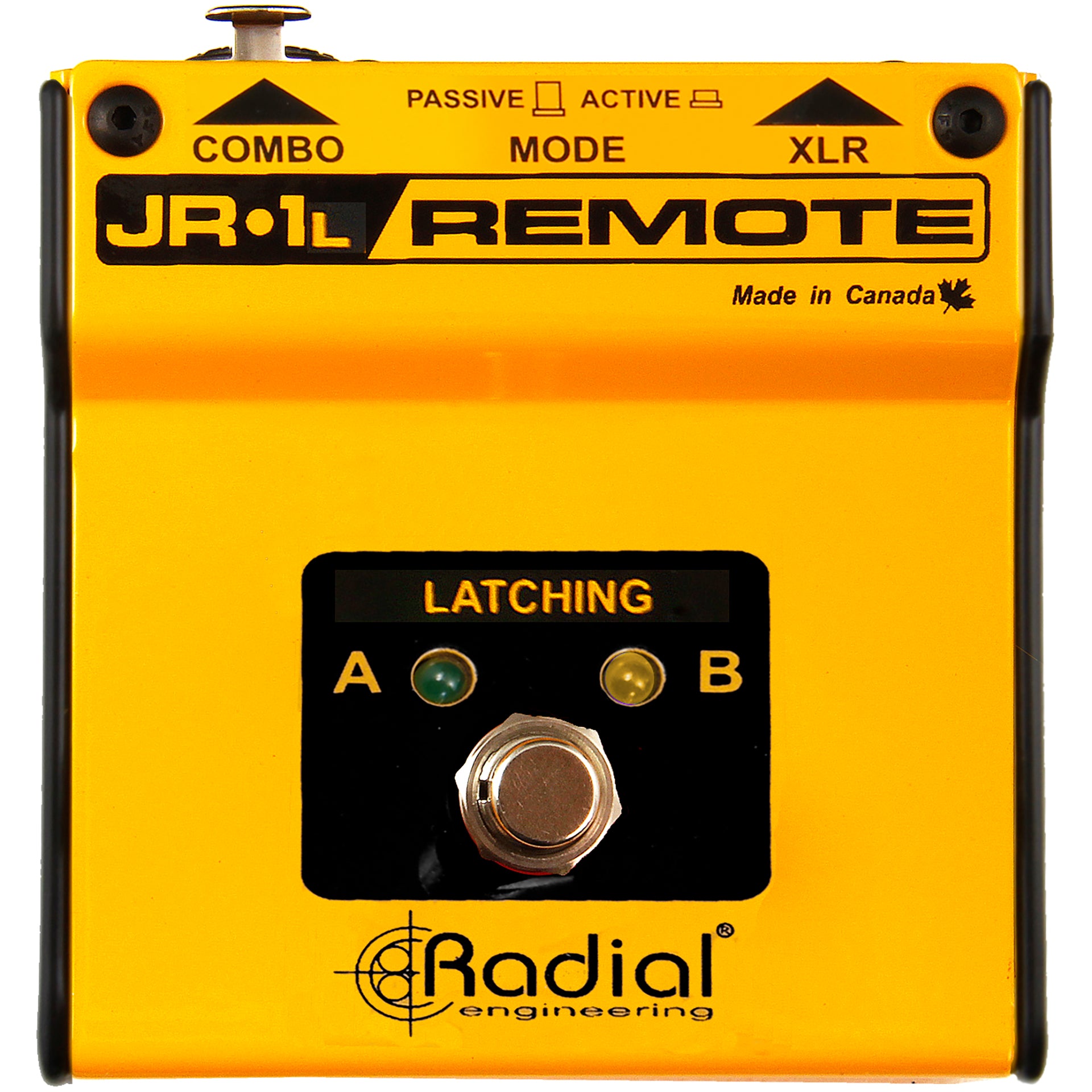 Radial Engineering JR1-L Latching Remote Footswitch with XLR Connector ...