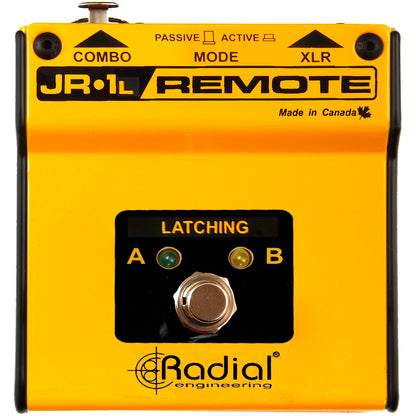 Radial Engineering JR1-L Latching Remote Footswitch with XLR Connectors