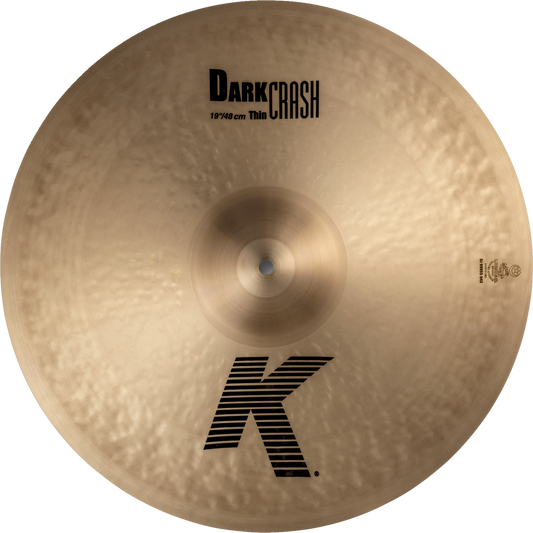 Zildjian 19” K Series Dark Thin Crash Cymbal
