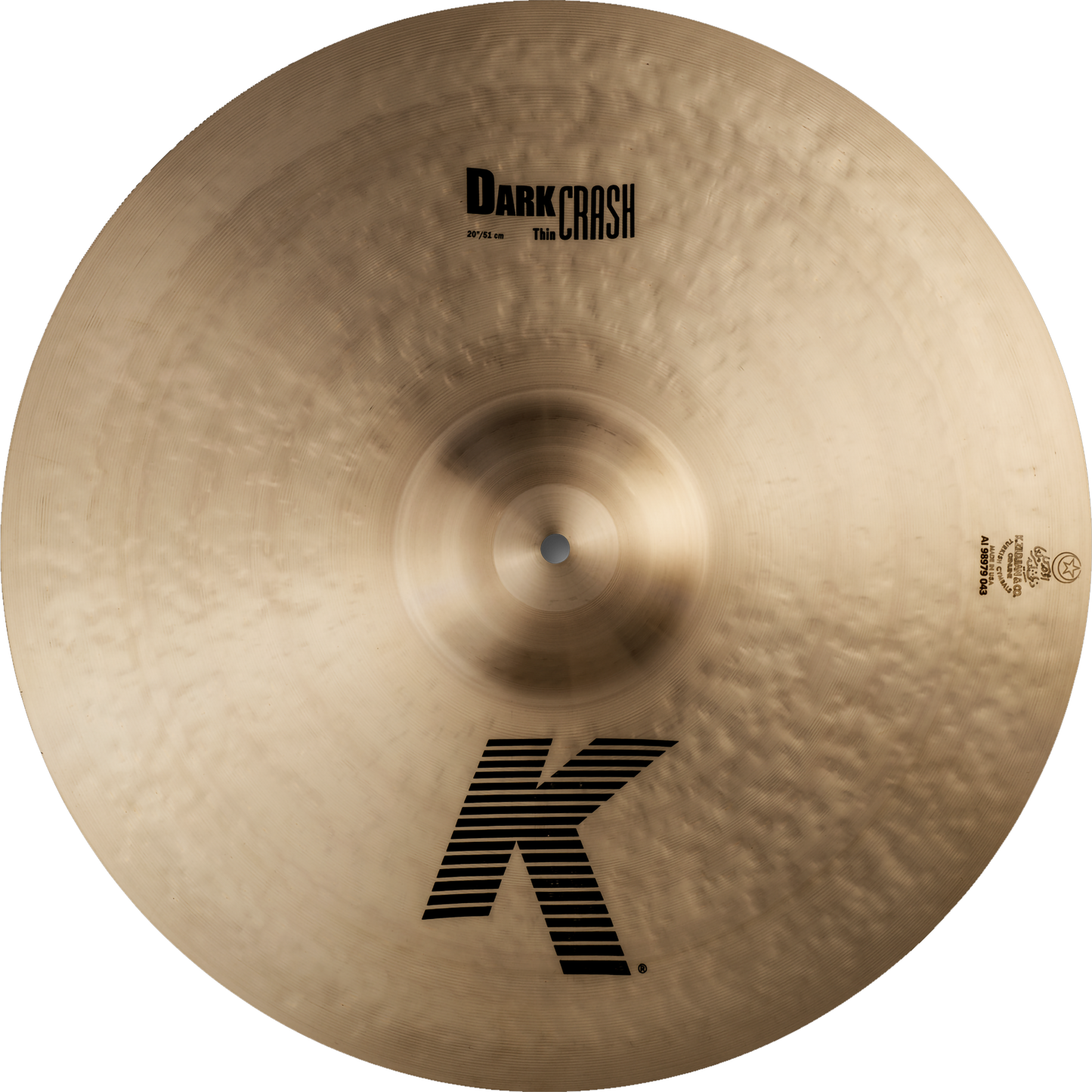 Zildjian 20" K Dark Crash Thin Cymbal