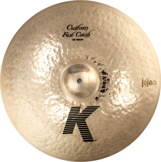 Zildjian 16” K Custom Fast Crash Cymbal