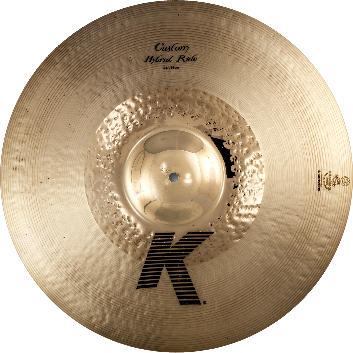 Zildjian 21” K Custom Hybrid Ride Cymbal