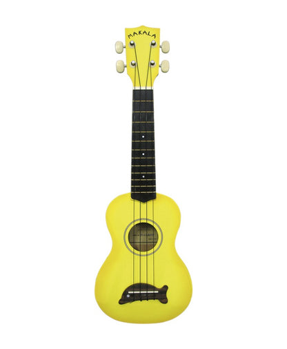 Kala MK-SD-YLBRST Makala Dolphin Series Ukulele in Yellow Burst