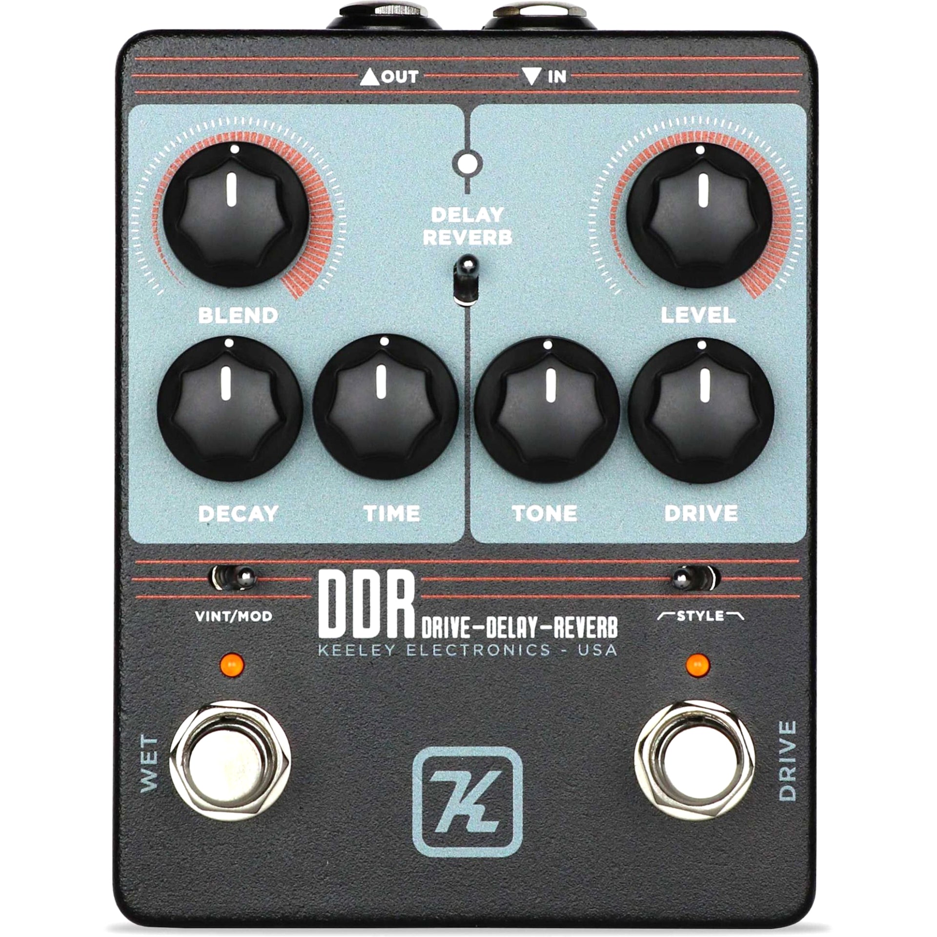 reverb and delay pedal combo Keeley DDR Drive, Reverb and Delay – Alto Music