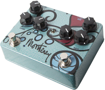 Keeley Monterey Rotary Fuzz Vibe Guitar Pedal