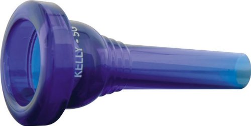 Kelly TB12CB 12C Crystal Blue Plastic Trombone Mouthpiece