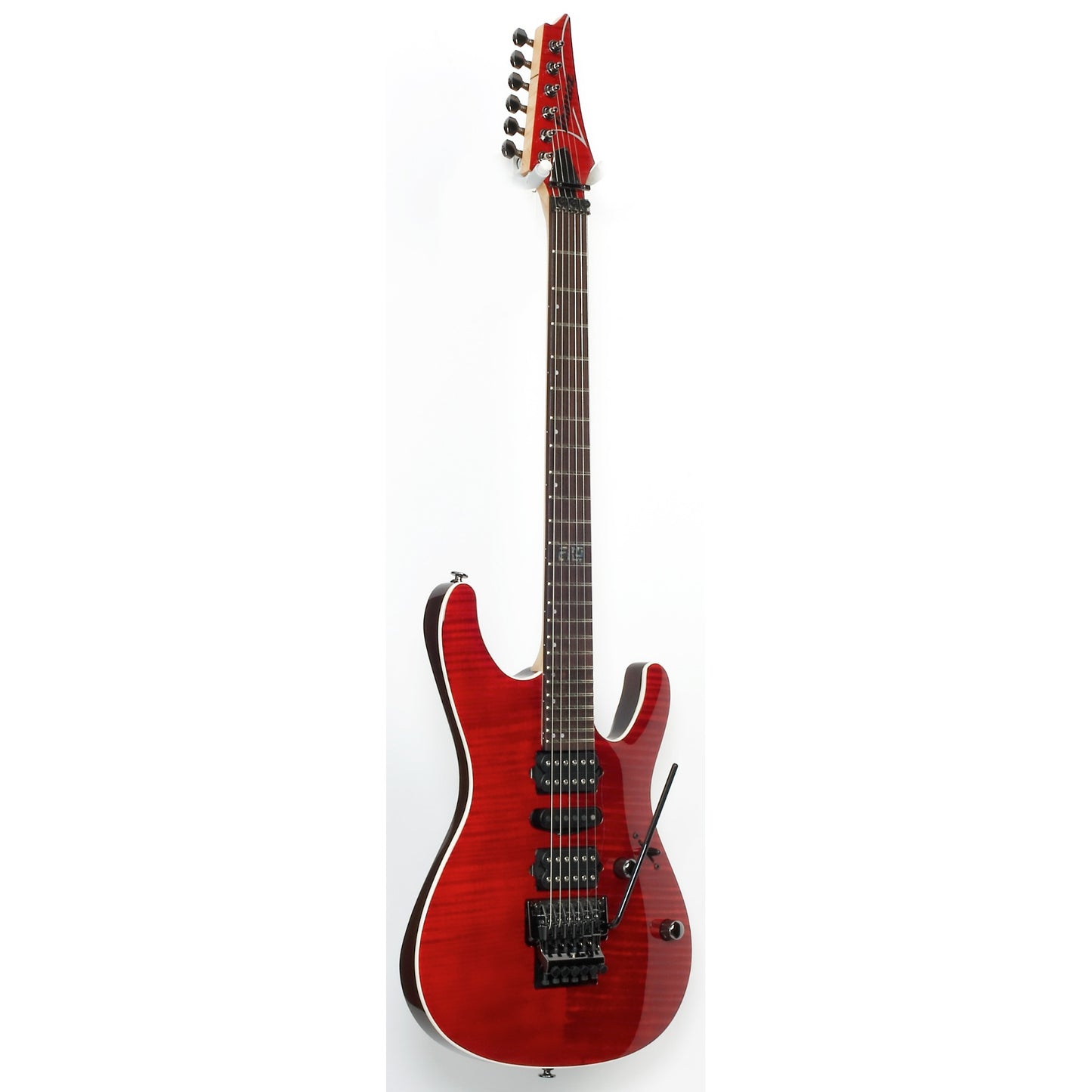 Ibanez KIKO100 Kiko Loureiro Signature Electric Guitar - Transparent Ruby Red