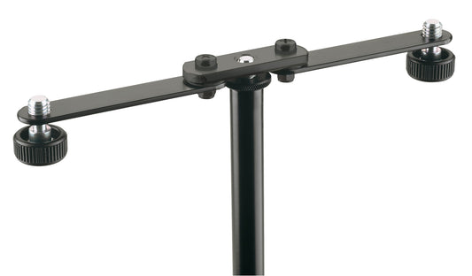 K&M Hinged Microphone Bar 5/8" Thread