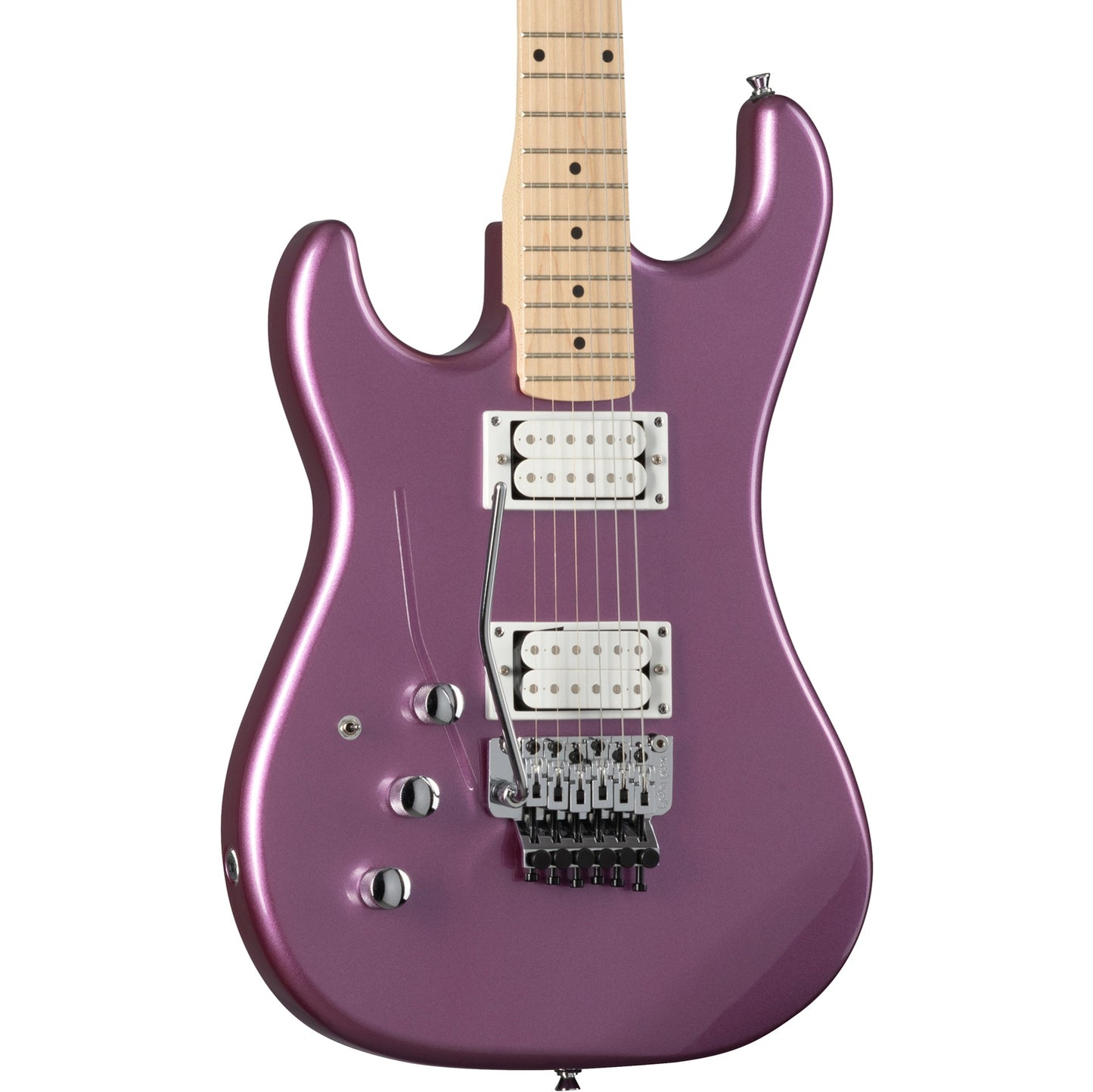 Kramer Pacer Classic Left-Handed Electric Guitar in Purple Passion Metallic
