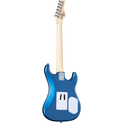 Kramer Pacer Classic Left-Handed Electric Guitar in Radio Blue Metallic