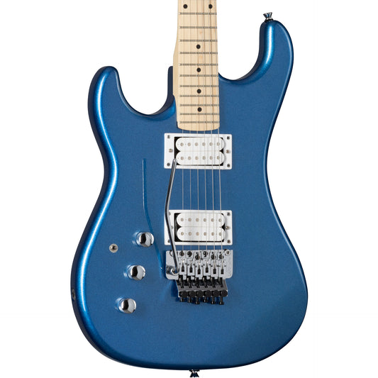 Kramer Pacer Classic Left-Handed Electric Guitar in Radio Blue Metallic