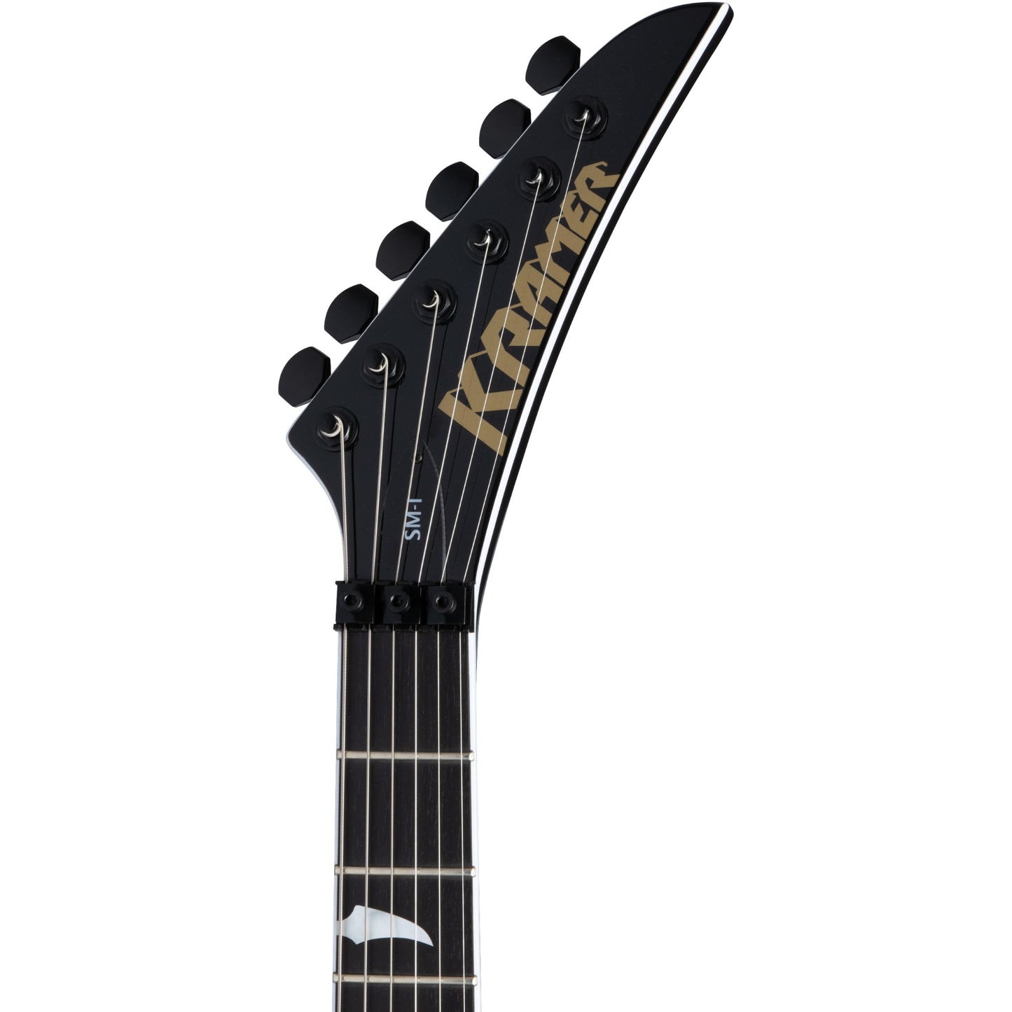 Kramer SM-1 Figured Electric Guitar in Black Denim Perimeter