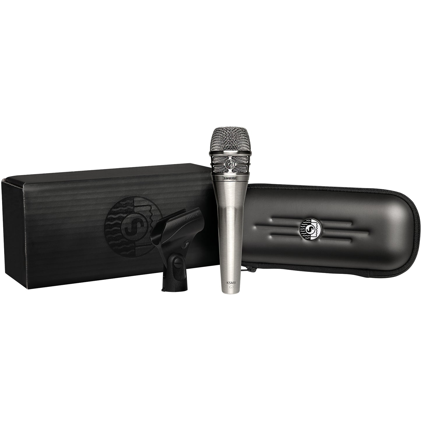 Shure KSM8/N DualDyne Cardioid Dynamic Handheld Vocal Mic Nickel