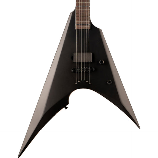 ESP LTD Arrow NT Black Metal Electric Guitar, Black Satin