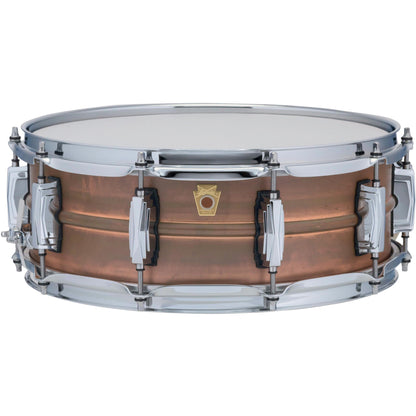 Ludwig Copper Phonic 5x14 Snare Drum w/ Raw Patina Finish and Imperial Lugs