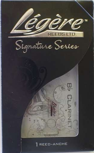 Legere BBSS250 Signature Series Bb Clarinet Single 2 1/2 Strength Synthetic Reed