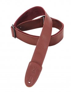Levy's M7GP Leather Strap 2 Inches in Burgundy