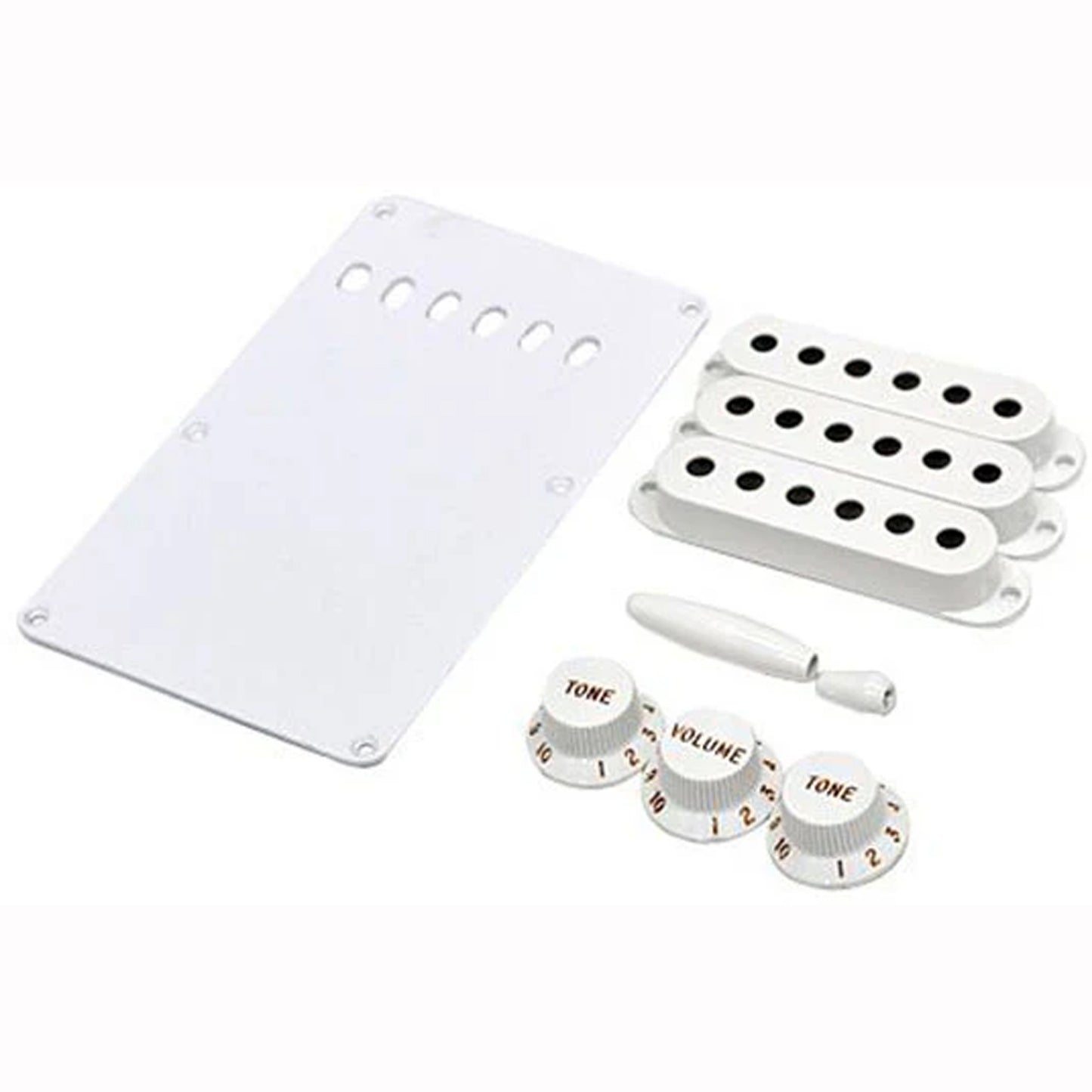 Fender USA White Accessory Kit For Stratocaster