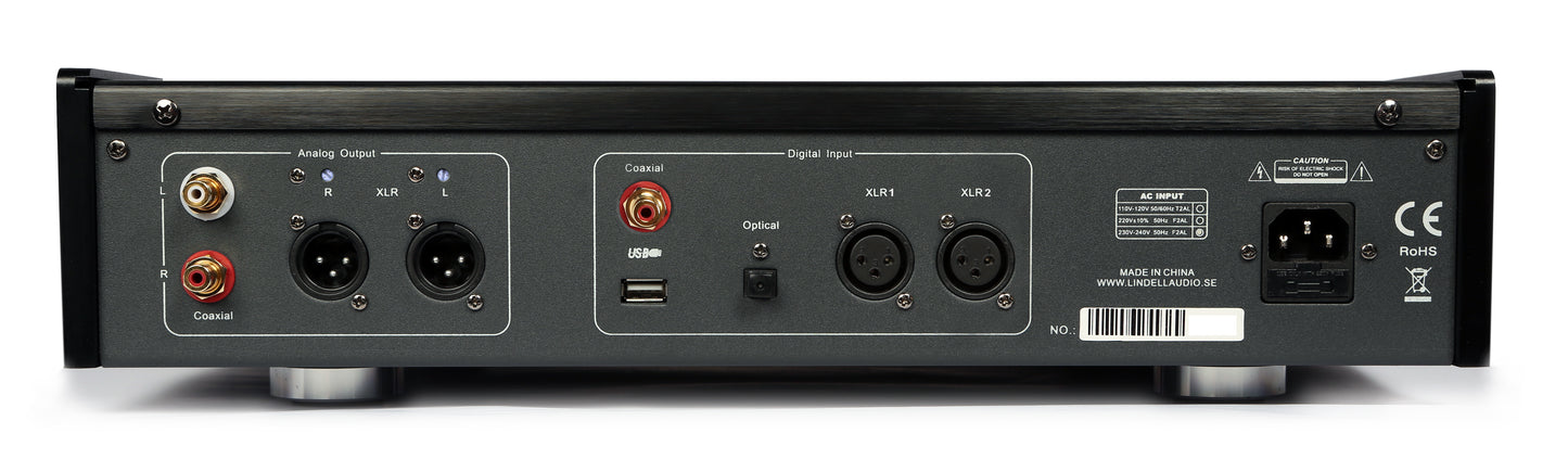 Lindell Audio DACX Premium 32-Bit 192kHz Digital to Analog Converter