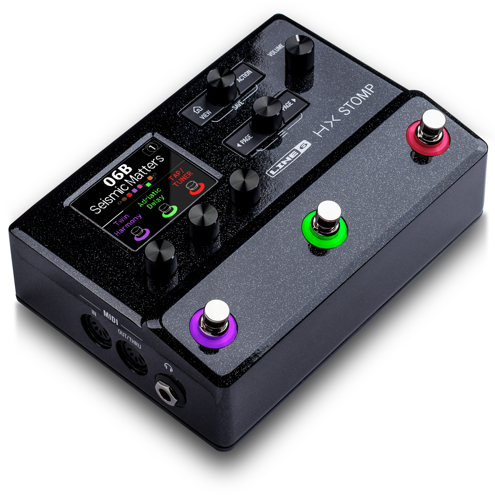 line 6 helix multi effects guitar pedal Line 6 HX Stomp Floor Multi FX Guitar Pedal – Alto Music