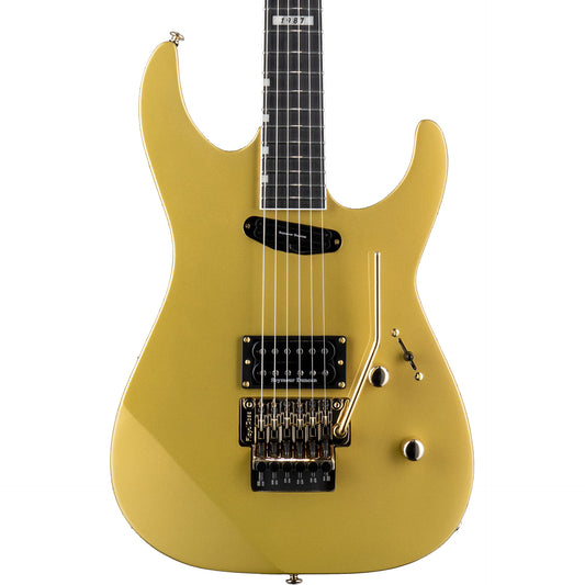 ESP LTD Mirage Deluxe ‘87 Electric Guitar, Metallic Gold